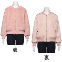 【50%OFF】リバーシブルボアブルゾン