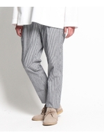 PT01 スリムドレスパンツ/ライトブルー(591)