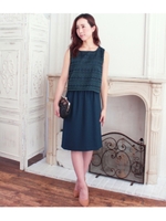 フォークロアレースワンピース/グリーン(012)