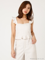 フリルシャーリングTOP/L/BEG