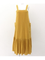 【Alluge】ポケットポイントワンピース/イエロー(024)