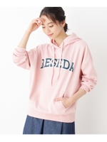 裏起毛ロゴスウェットパーカー/ピンク(072)