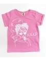 【ANAP KIDS】GIRLプリントTシャツ/ピンク(008)