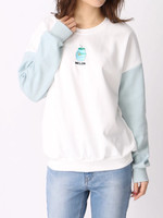 WC/切り替えMILKスウェット
