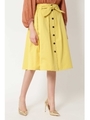 リラカラータックスカート/YELLOW(060)
