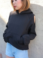 裏毛フーディー/レッド