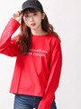WEGO/ロゴビッグロングTシャツ