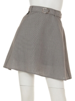 コビニャーベルト付きスカパン/ボルドー