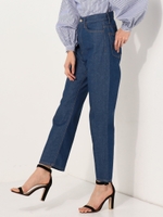 〓JC ハイウエスト デニムパンツ/NAVY