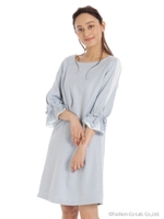 袖レース切替サックOP/コン