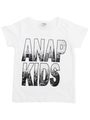 【ANAP KIDS】NETオリジナル・BIG転写ロゴTシャツ/ホワイト(001)