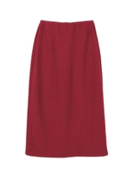 シンプルタイトスカート/レッド