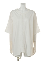 Braided Tシャツ/ホワイト