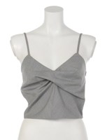 ＳｐｒｉｎｇＣｈｅｃｋツイストビスチェ/ブラック