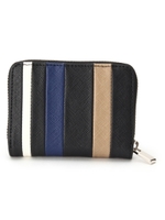 ストライプカードケース/ブラック(319)