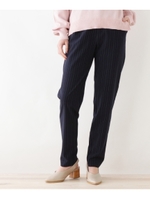 タックパンツ/ネイビー(393)