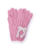 リボンデザイングローブ/グレー(012)