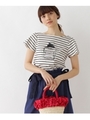 【WEB限定サイズ(SS・LL)あり】香水瓶プリントTシャツ/ホワイト系(302)
