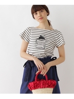 【WEB限定サイズ(SS・LL)あり】香水瓶プリントTシャツ/ホワイト系(302)