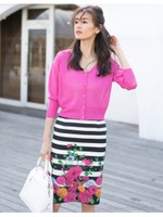 ラメショートカーディガン/ピンク