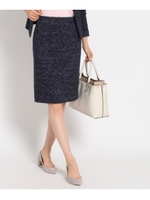 [S]ツィーディー スカート/ネイビー(493)