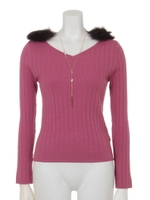 ＮＣ＆ファー付キリブＰＯ/ローズピンク