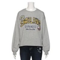 【30%OFF】ロゴアップリケロングＴシャツ