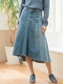 １０ｏｚ×７ｏｚ　ＤＥＮＩＭリメイクフレアスカート/ブリーチ