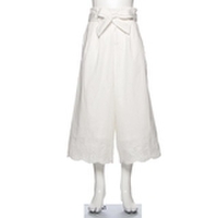 スカラップレースワイドパンツ