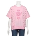 レースアップロゴTシャツ