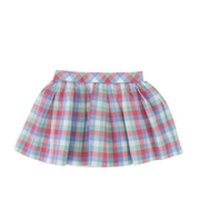 インファント ブルームマドラスプレイドスカート