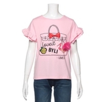 フリル袖Tシャツ