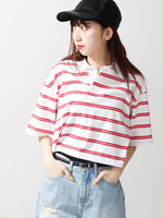 WEGO/クロップドラガーTシャツ