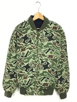 迷彩ブルゾン ミリタリー     