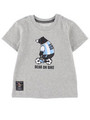 【2018春夏商品】BOBワールドプリントTEE(お揃い可能)