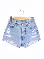 リメイククラッシュデニムショーツ リメイク      
