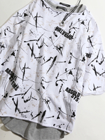 WEGO/アクセサリー付きアンサンブル総柄BIGTシャツ