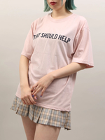 DING/HELP Tシャツ