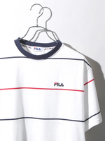 FILA|ボーダーワンポイントTシャツ【別注】【新カラー追加】