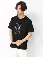 WEGO/ヒューマンモチーフTシャツ