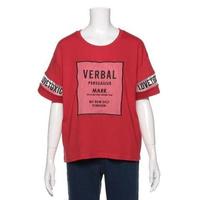 【20%OFF】チュールラインTシャツ