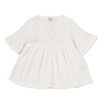 【30%OFF】レースつき透かし編みカーディガン