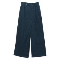【50%OFF】【LIEN】ウエストアシンメトリーコーデュロイパンツ