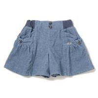 【50%OFF】【キッズ向け】サイドリボンつきキュロット