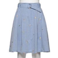 【50%OFF】【トドラーサイズ向け】花柄刺しゅう入りフレアスカート
