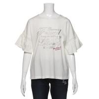 【50%OFF】はしごレース袖フリルＴシャツ