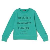 【50%OFF】ストーンロゴ入り裏毛トレーナー