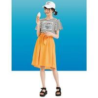 【50%OFF】テールヘムギャザースカート