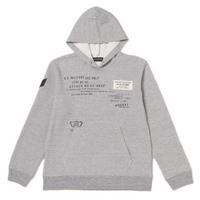 【50%OFF】ネームワッペンミリタリー裏毛パーカー