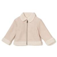 【50%OFF】フェイクムートン裏ボアフライトジャケット